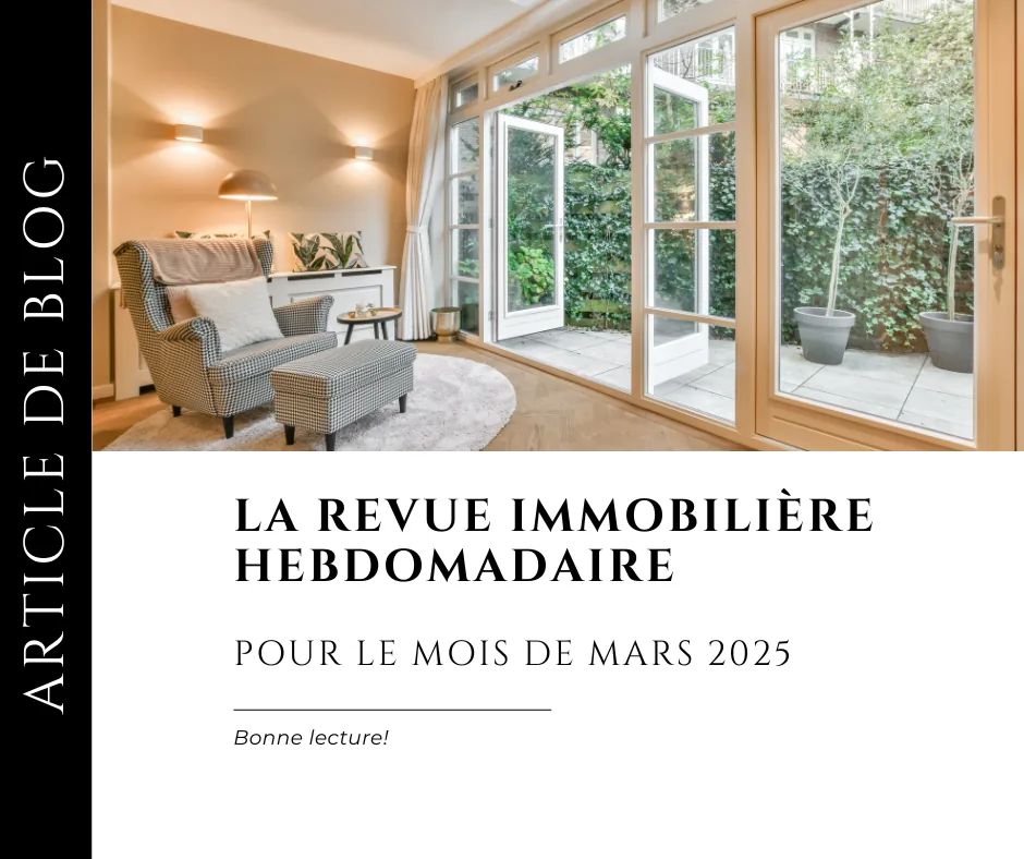 Revue immo mars 2025
